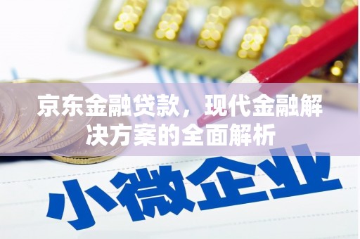宜川京东金融贷款，现代金融解决方案的全面解析