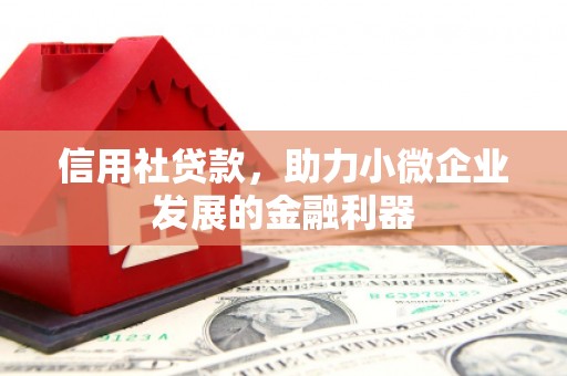 宜川信用社贷款，助力小微企业发展的金融利器