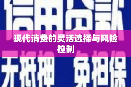 宜川现代消费的灵活选择与风险控制
